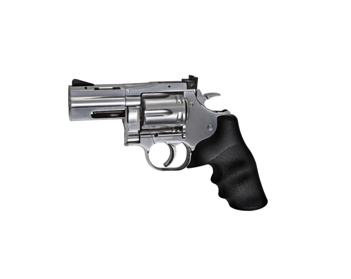 Revolver Dan Wesson 715, 2,5" Silver - 4,5 mm Co2 Bbs Acero