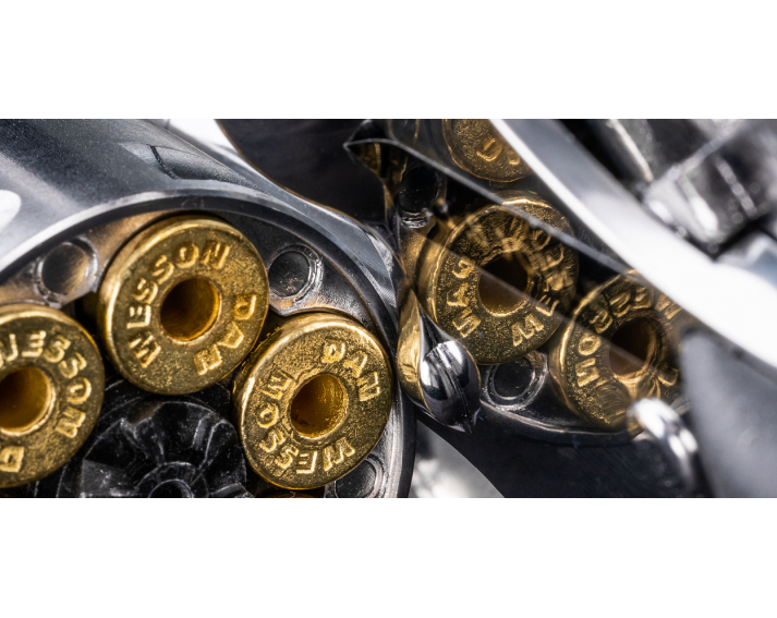 Revolver Dan Wesson 715, 2,5" Silver - 4,5 mm Co2 Bbs Acero