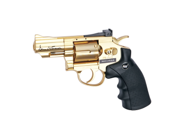 Revolver Dan Wesson Edición Especial 2,5" Gold - 4,5 mm Co2 Bbs Acero 2