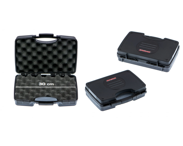Maletin arma corta ZASDAR Mod. 9030 - 300x220x80 mm - Negro