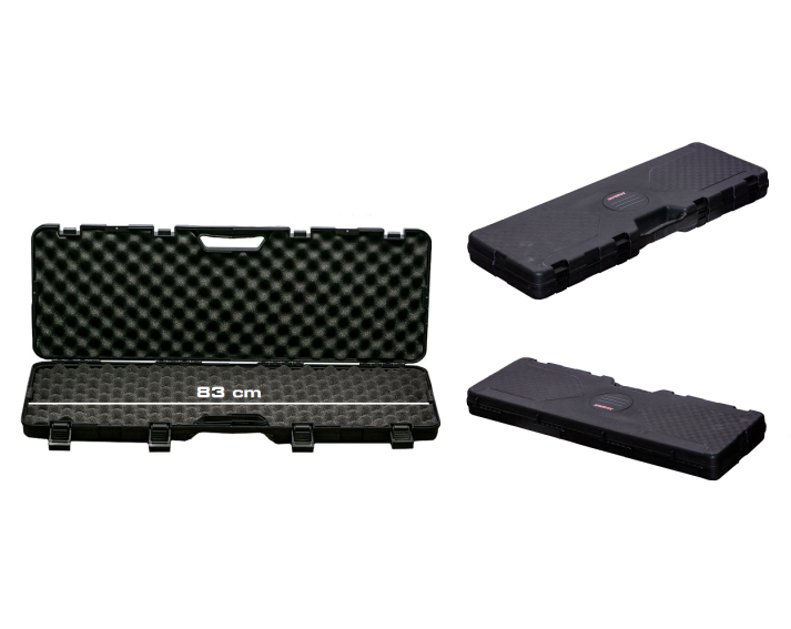 Maletin arma larga ZASDAR Mod. 2083 - 830x300x80 mm - Negro