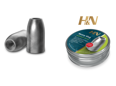 Balines H&N Slug HP HEAVY cal. 6'35 mm /.250" - Lata de 100 balines de 2'59 g. 2