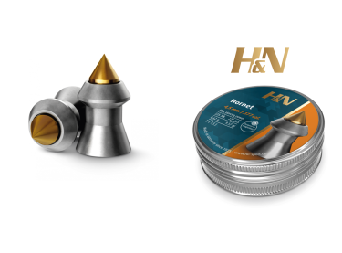 Balines H&N Hornet cal. 4,50 mm. Lata 225 uds. de 0,62 g. 2