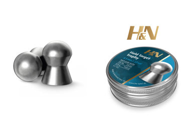 Balines H&N Field Target Trophy cal. 5,54 mm. Lata 250 uds. de 0,96 g. 2
