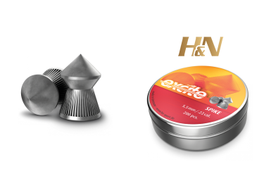 Balines H&N Excite Spike cal. 5,50 mm. Lata 200 uds. de 1,02 g. 2