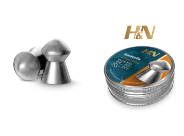 Balines H&N Barracuda cal. 4,50 mm. Lata 400 uds. de 0,69 g. 2