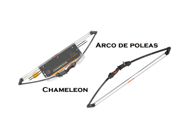 Arco Infantil Poleas Chameleon / Explorer 15 lbs. + kit 2