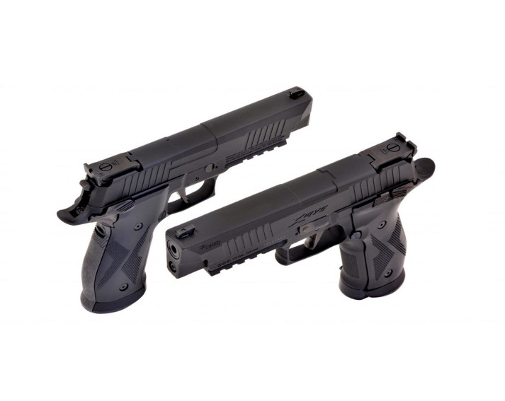 Pistola Sig Sauer X-FIVE Negro CO2 - 4,5 mm Balines - Blowback