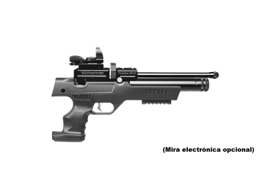 Pistola PCP KRAL Puncher NP-01 cal. 4,50 mm - 20 Julios. Con regulador incluido + manómetro.