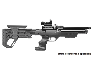 Pistola PCP KRAL Puncher NP-01 cal. 4,50 mm - 20 Julios. Con regulador incluido + manómetro. 2