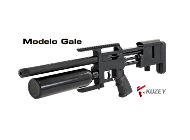 Carabina PCP Kuzey Arms  Gale - Sintética - Regulada cal. 5,50 mm - 24 Julios 2