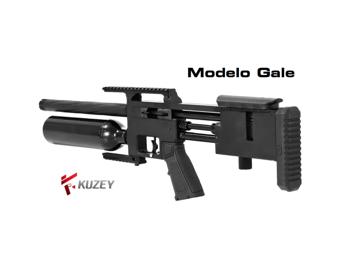 Carabina PCP Kuzey Arms  Gale - Sintética - Regulada cal. 5,50 mm - 24 Julios