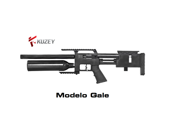 Carabina PCP Kuzey Arms  Gale - Sintética - Regulada cal. 5,50 mm - 24 Julios