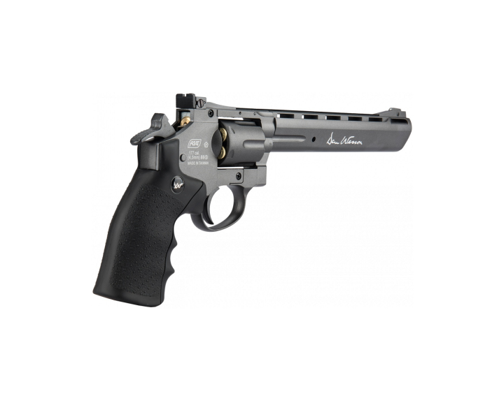 Revolver Dan Wesson 8"  Negro - 4,5 mm Co2 Bbs Acero