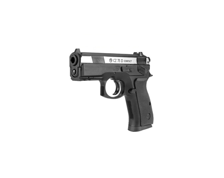 Pistola CZ 75D Compact Duotone corredera metálica - 4,5 mm Co2 Bbs Acero