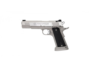 Pistola KING ARMS Predator Iron Shrike Plata -  6 mm GBB 2