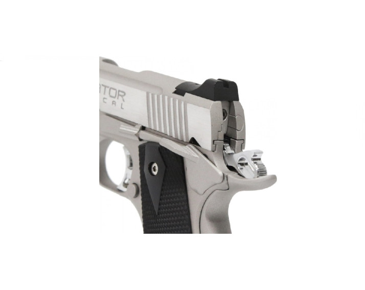 Pistola KING ARMS Predator Iron Shrike Plata -  6 mm GBB