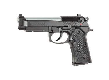 Pistola M9 Negra Elite EIA Full Metal - 6 mm GBB 2