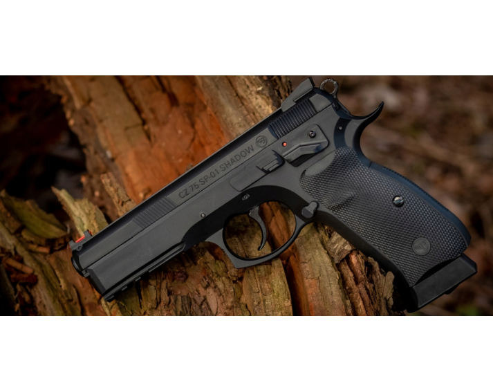 Pistola CZ SP-01 SHADOW -No Blow-Black 4,5 mm Co2 Bbs Acero