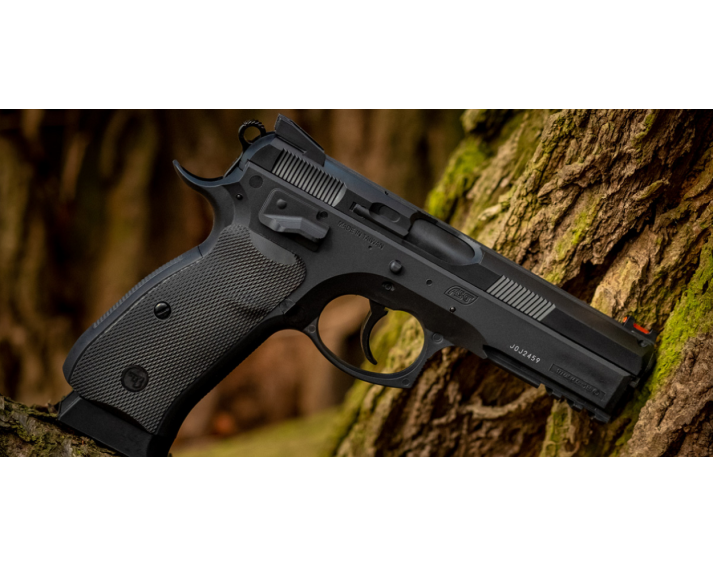 Pistola CZ SP-01 SHADOW -No Blow-Black 4,5 mm Co2 Bbs Acero