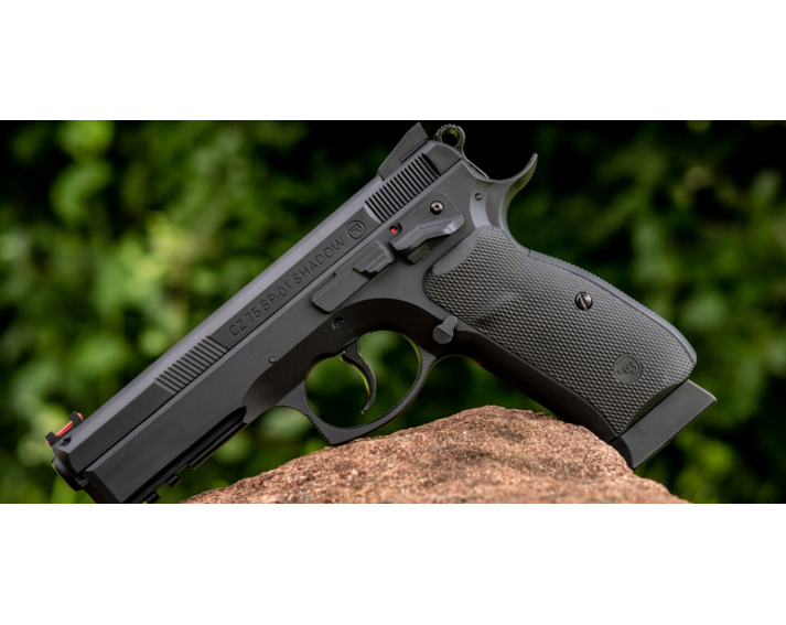 Pistola CZ SP-01 SHADOW -No Blow-Black 4,5 mm Co2 Bbs Acero