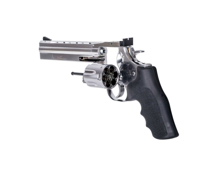 Revolver Dan Wesson 715 6" Silver - 4,5 mm Co2 Bbs Acero