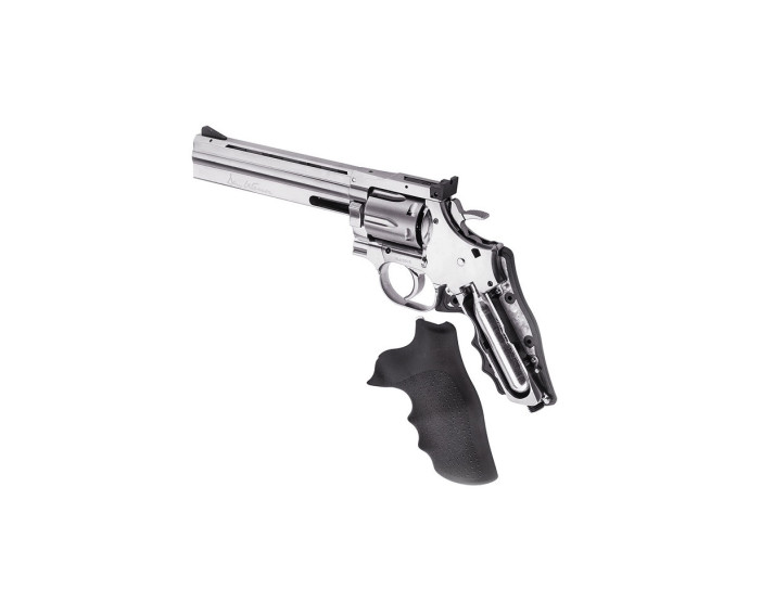 Revolver Dan Wesson 715 6" Silver - 4,5 mm Co2 Bbs Acero