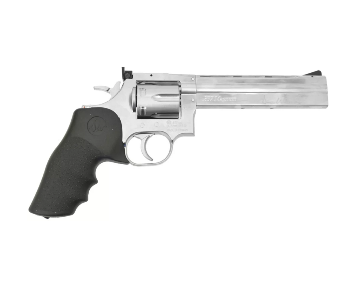 Revolver Dan Wesson 715 6" Silver - 4,5 mm Co2 Bbs Acero