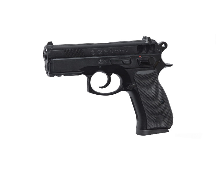 Pistola CZ 75D Compact Negra - 6 mm Co2