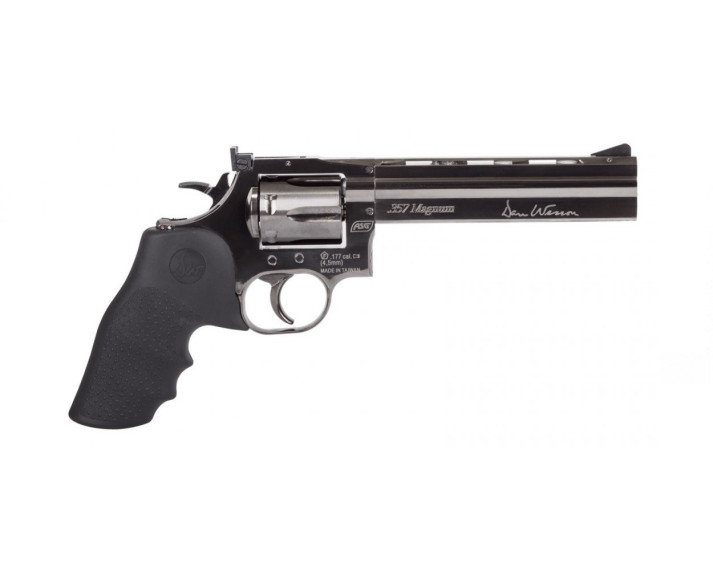 Revolver Dan Wesson 715 6" Steel Grey - 4,5 mm Co2 Balines