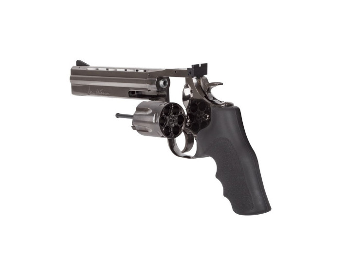 Revolver Dan Wesson 715 6" Steel Grey - 4,5 mm Co2 Balines
