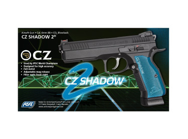 Pistola CZ SP-01 SHADOW II Blow Back Combi Full metal - 6 mm Co2 2