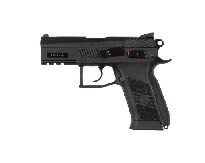 Pistola CZ75 P-07 Duty Negra corredera metalica - 6 mm Co2
