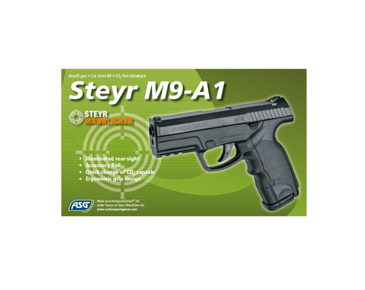 Pistola Steyr M9-A1 - 6 mm Co2