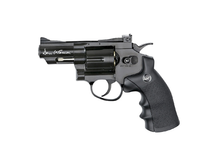 Revolver Dan Wesson 2,5" Negro - 6 mm Co2