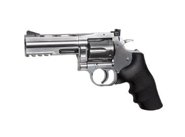Revolver Dan Wesson 4" Silver - 6 mm Co2