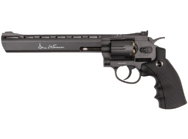 Revolver Dan Wesson 8" Gris - 6 mm Co2