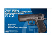 Pistola CZ 75D Compact FDE Duotone - 6 mm muelle