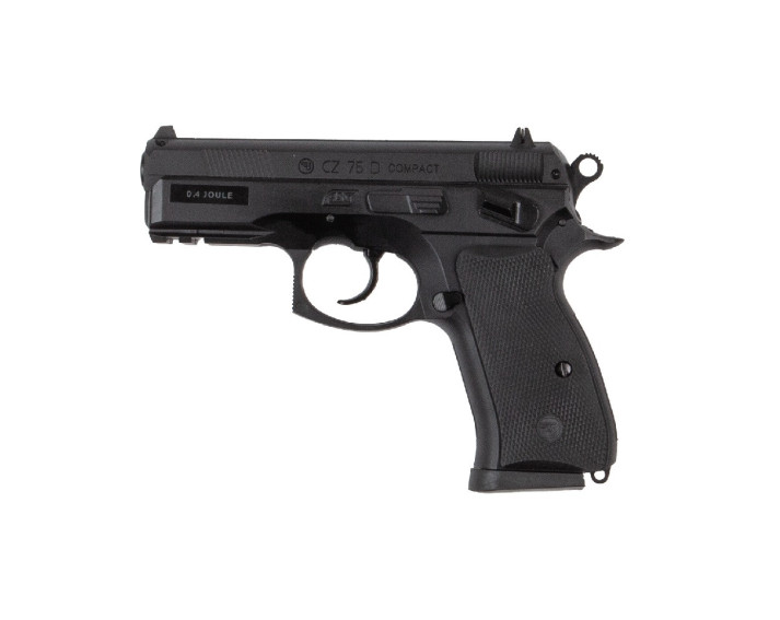 Pistola CZ 75D Compact Negra - 6 mm muelle