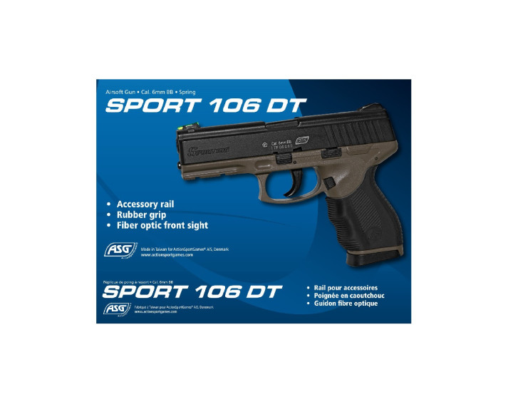 Pistola Sport 106 DT Duotone - 6 mm muelle