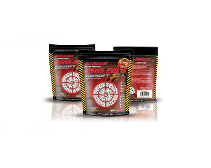 BBS Pro-Bb's Zasdar 0,32 - Bolsa 1 kg. 3125  bolas - 6 mm