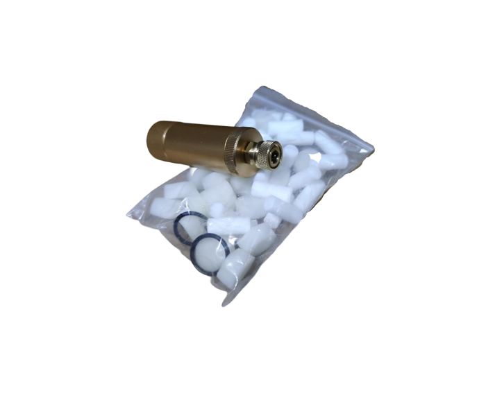 Filtro de aire con conectores para Compresor y Bombas manules