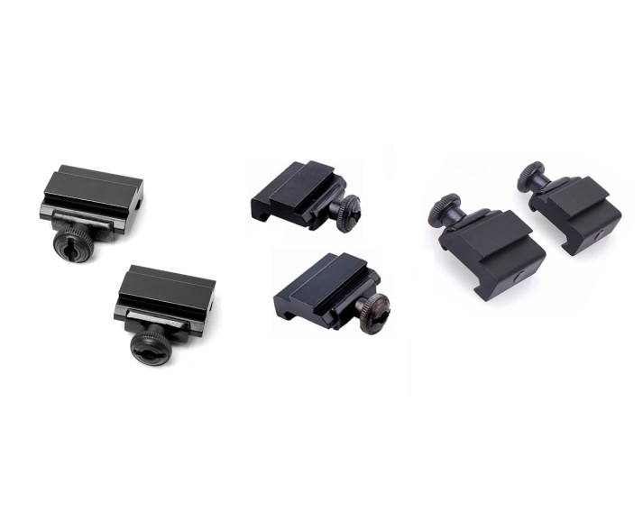 Adaptador de rail. 21 mm Weaver o Picatiny a 11 mm