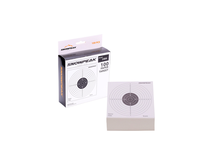 Diana de papel Zasdar Competición 14 X14 cm. 100 unidades