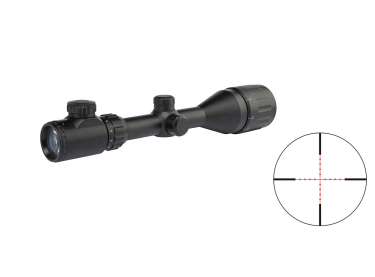 Visor Zasdar 3-9x50 mm AO.  Retícula Mildot iluminada.