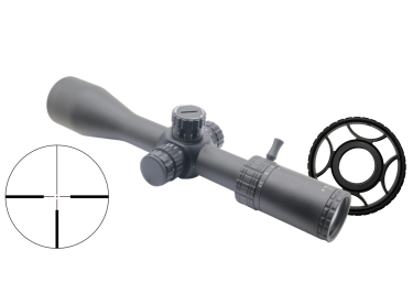 Visor Zasdar 2,5-15x56 mm SF. Retícula tipo 4 con punto central iluminado.