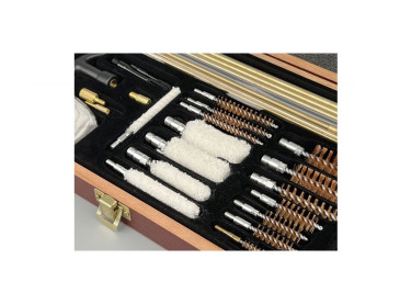 Kit de Limpieza Zasdar para armas varios calibres estuche madera. 2