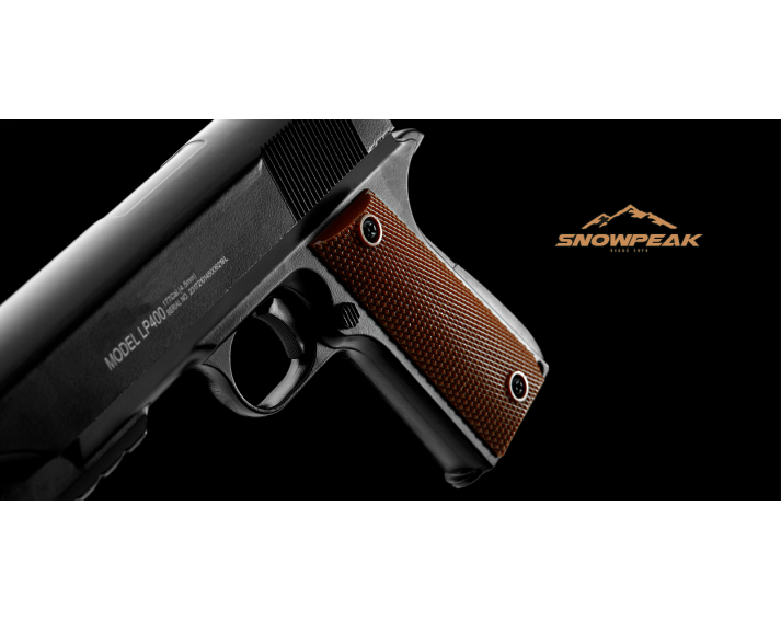 Pistola Bombeo Snowpeak - Zasdar LP400 cal. 4,5 mm. Balines