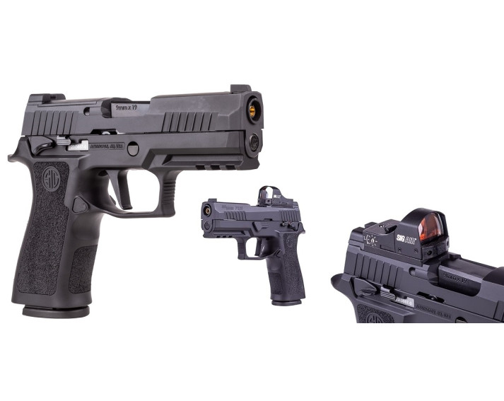 Pistola Sig Sauer P320 X-CARRY Black CO2 - 4,5 mm  Bbs Aceros - Blowback