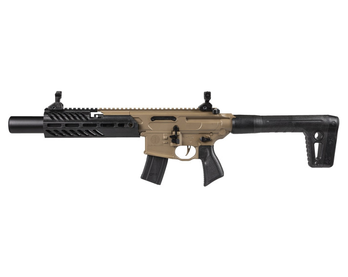 Subfusil Sig Sauer MCX CANEBRAKE  FDE Co2 - 4,5 Balines